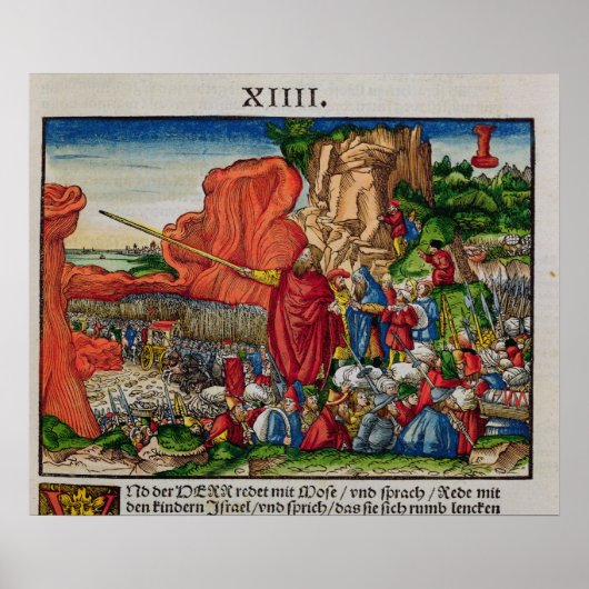 紅海を渡るモーセ ポスター (正面)