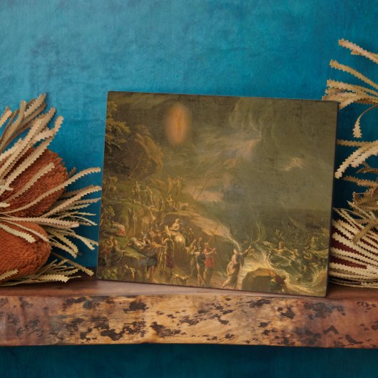 紅海を渡る フォトプラーク (側面)