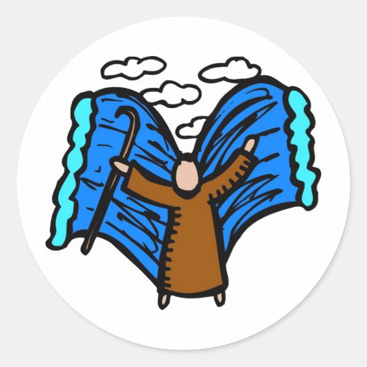 紅海クリスチャンの作品を分ける ラウンドシール (正面)