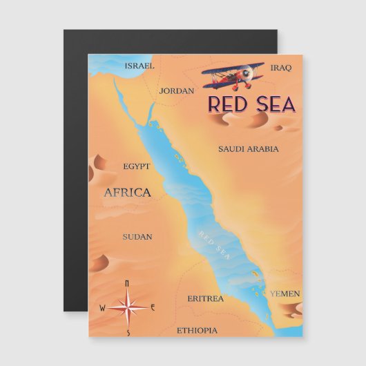 紅海旅行地図 (正面/裏面)