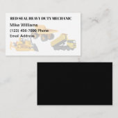 紅海重税整備士名刺 名刺 (正面/裏面)