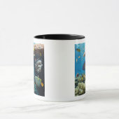 紅海、エジプトの珊瑚そして魚 マグカップ (中央)