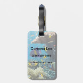 紅海、エジプトの珊瑚そして魚 ラゲッジタグ (裏面縦)