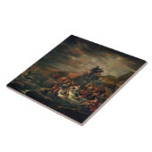 紅海(キャンバスの油)の道 タイル (側面)