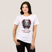 紅涙のブルーム トライブレンドTシャツ (正面全面)