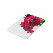 紅牡丹風呂マット バスマット (アングル)