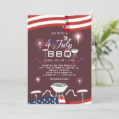 紅白と青愛国花火 招待状 (スタンド正面)