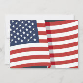 紅白と青愛国花火 招待状 (裏面)