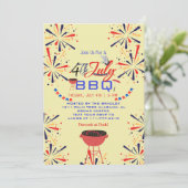 紅白と青愛国花火 招待状 (スタンド正面)