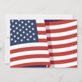 紅白と青愛国花火 招待状 (裏面)