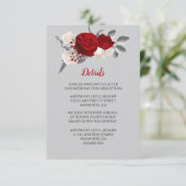 紅白の花シルバーの離れ詳細 エンクロージャーカード (スタンド正面)