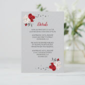 紅白の花シルバーの離れ詳細 エンクロージャーカード (スタンド正面)