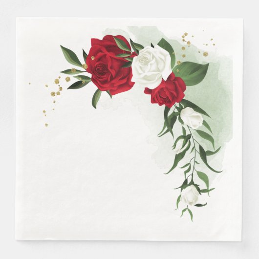 紅白の花 (正面)