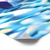 紅白カエル | AIアートポスター ポスター (角)