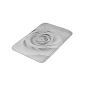 紅白バラ花風呂マット バスマット (アングル)