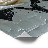 紅白バラ ポスター (角)