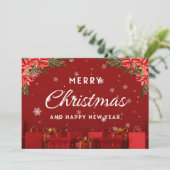 紅白メリーモダンクリスマスグリーティングカード シーズンカード (スタンド正面)