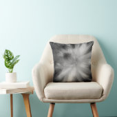 紅白枕のダリアの花 クッション (椅子)