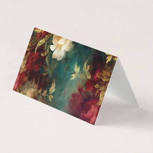 紅白緑の花ありがとう (裏面)