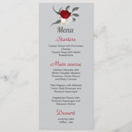 紅白花葉銀結婚の メニュー