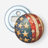 紅白青の愛国心 栓抜き (正面)