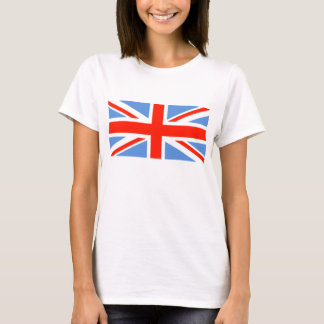 紅白青ユニオンジャック英国国旗 Tシャツ