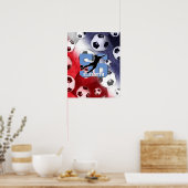 紅白青少年記念サッカー ポスター (キッチン)