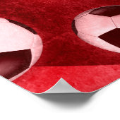 紅白青少年記念サッカー ポスター (角)