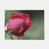 紅紫芽曲げ花 ドアマット (正面)