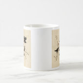 紅翼のブラックバード – オードボンのアメリカの鳥 コーヒーマグカップ (中央)