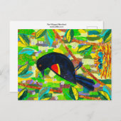 紅翼のブラックバード ポストカード (正面/裏面)