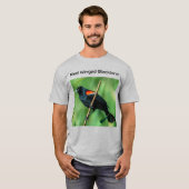 紅翼のブラックバード Tシャツ (正面フル)