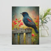 紅翼の黒い鳥カード シーズンカード (スタンド正面)