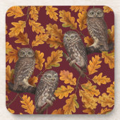 紅色に秋色あり コースター (正面)