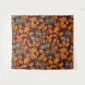 紅色に秋色あり タペストリー (正面(横))