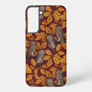紅色に秋色あり SAMSUNG GALAXY S22+ケース