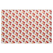 紅色のケシ ファブリック (ヤード)