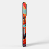 紅色のケシ Case-Mate iPhoneケース (裏面 / 右)