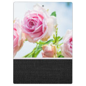 紅色のバラの花 クリップボード (裏面)