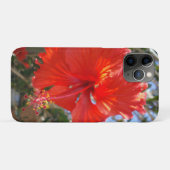 「紅色の恵み:木に咲く赤いハイビスカス」 Case-Mate iPhoneケース (裏面(横))