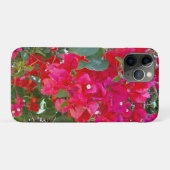 紅色の花：赤いブーゲンビリアのダンス Case-Mate iPhoneケース (裏面(横))