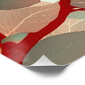 紅色花 ポスター (コーナー)