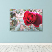 紅色 キャンバスプリント (インサイチュ (ウッドフロア))