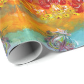 紅花の妖精フローラファンタジークリスマス ラッピングペーパー (ロールコーナー)