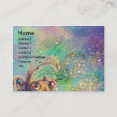 紅花の妖精/魔法蝶 名刺 (正面)