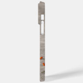 紅花の灰色リス Case-Mate iPhoneケース (裏面 / 左)