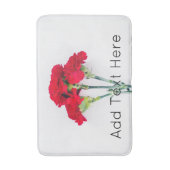 紅花束 バスマット (正面縦)