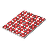 紅花模様 ノートパッド (回転)