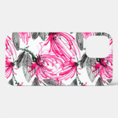 紅花水彩墨イラストレーション Case-Mate iPhoneケース (裏面 (横))