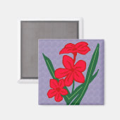 紅花磁石 マグネット (正面/裏面)